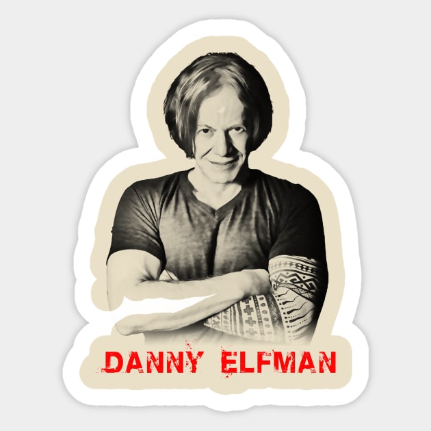 danny elfman visual art Sticker by DOGGIES ART VISUAL